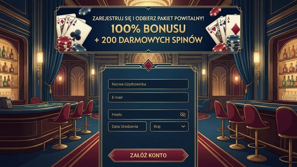 Rejestracja z bonusem